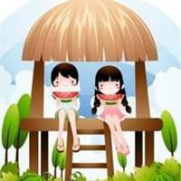 吃瓜卡通头像情侣头像